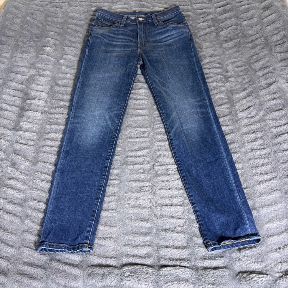 Frye Mens Slim Straight Leg Jeans Size 30 Medium Wash Blue Denim AR668